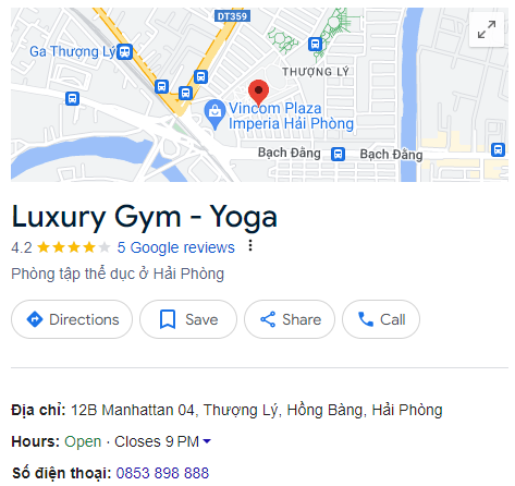 Luxury Gym - Yoga