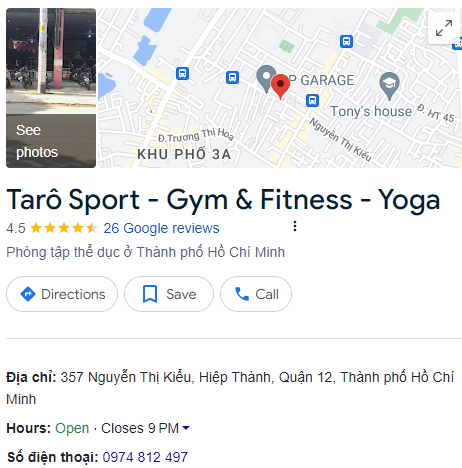 Tarô Sport - Gym & Fitness - Yoga