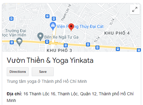 Vườn Thiền & Yoga Yinkata