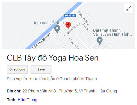 CLB Tây đô Yoga Hoa Sen