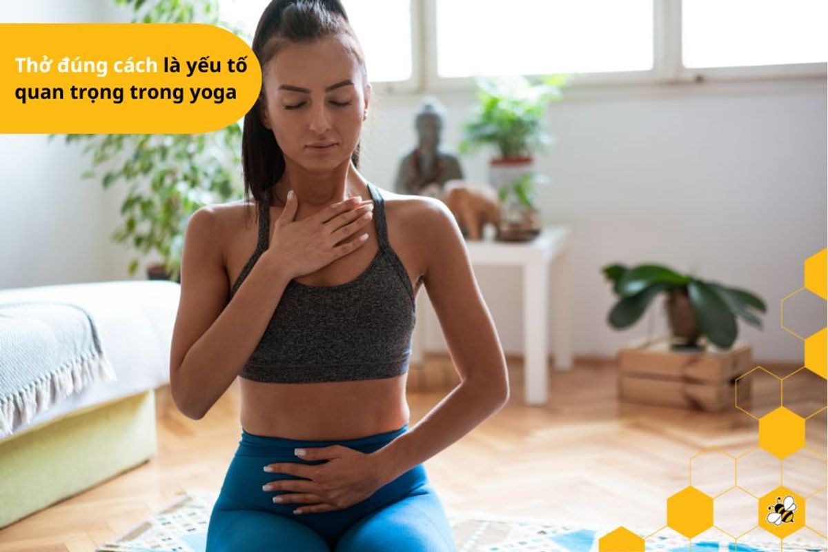 Thở đúng cách là yếu tố quan trọng trong yoga