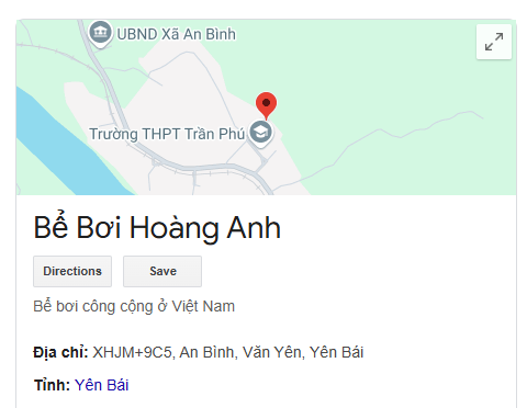 Bể Bơi Hoàng Anh