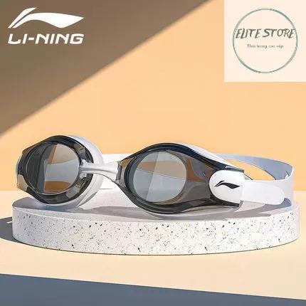 Kính bơi chính hãng LiNing dây silicon điều chỉnh kích thước kèm bịt tai ( 4 mẫu )