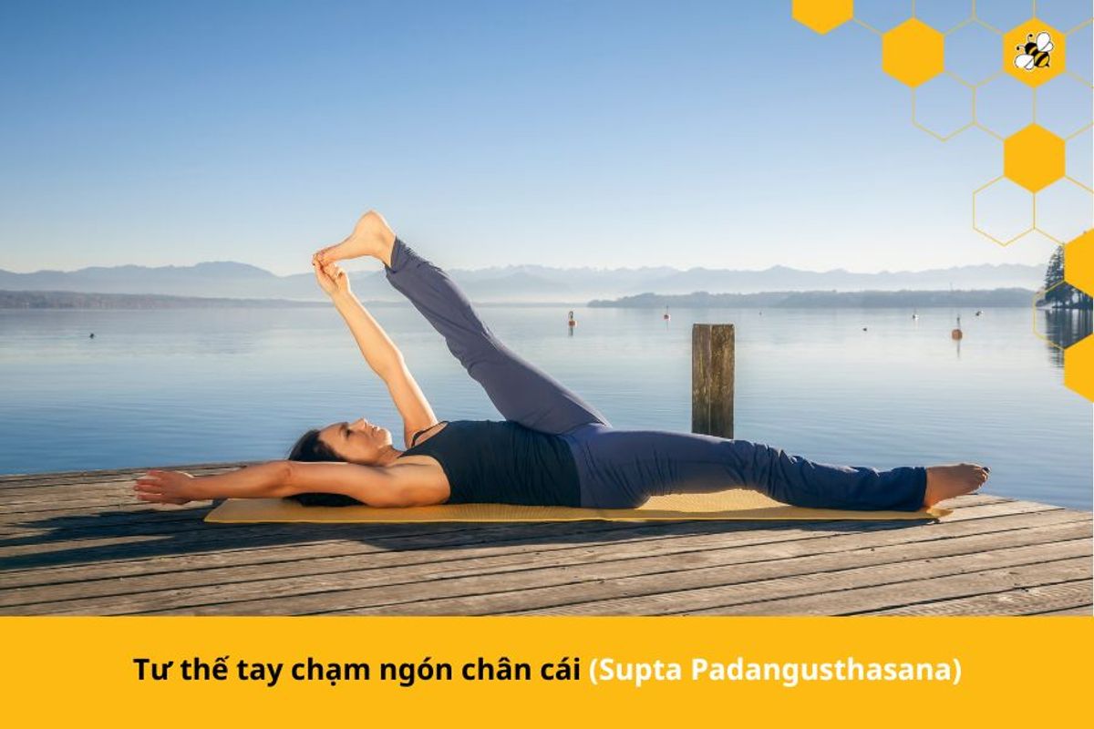 Tư thế tay chạm ngón chân cái (Supta Padangusthasana)