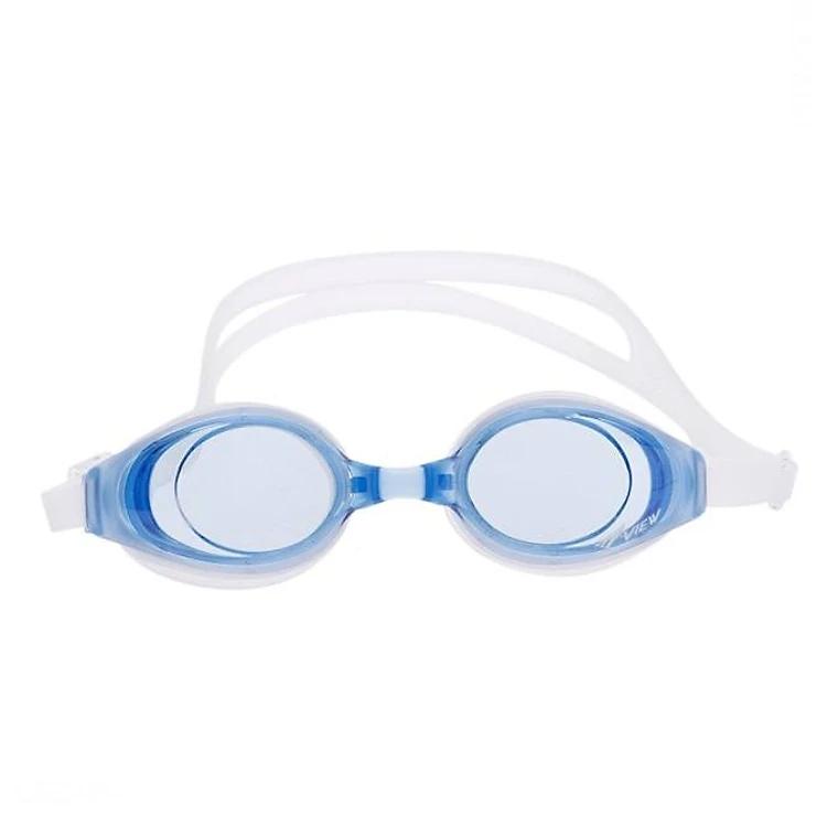 Kính Bơi Nhật Bản VIEW V610 CLB Chống Tia UV Chống Sương Mù (Xanh Trắng) - Hàng chính hãng 100% sản xuất tại Nhật Bản