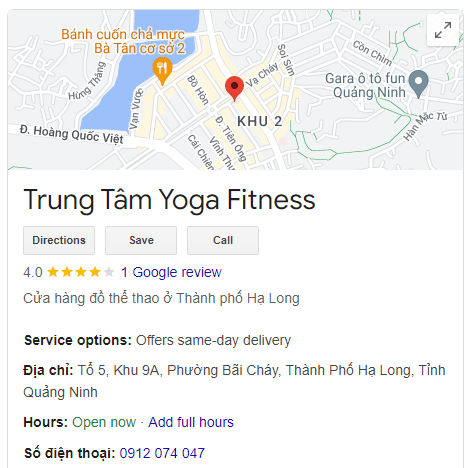 Trung Tâm Yoga Fitness