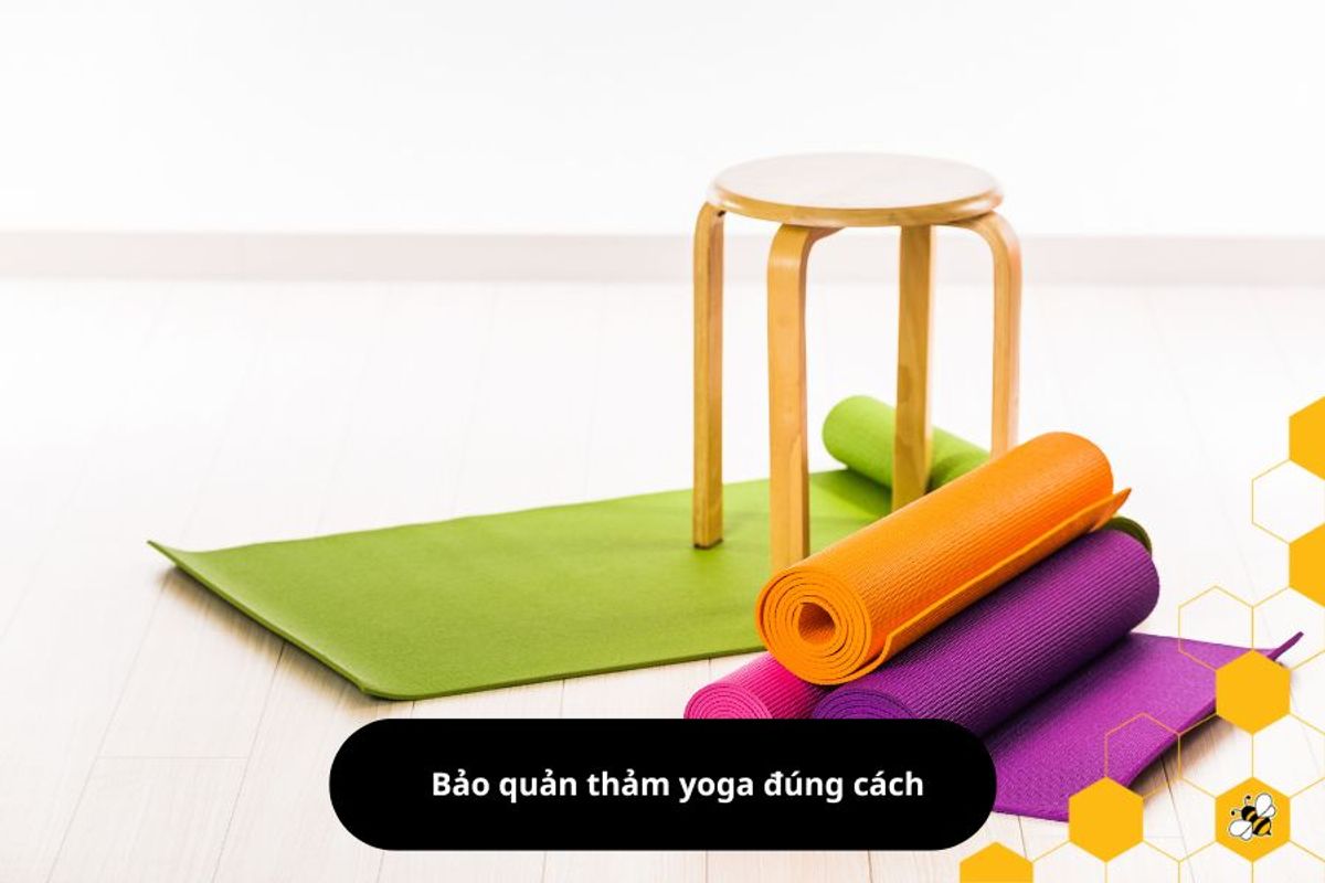 Bảo quản thảm yoga đúng cách