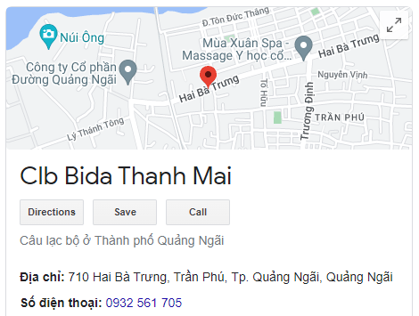 Clb Bida Thanh Mai