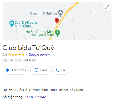 Club bida Tứ Quý