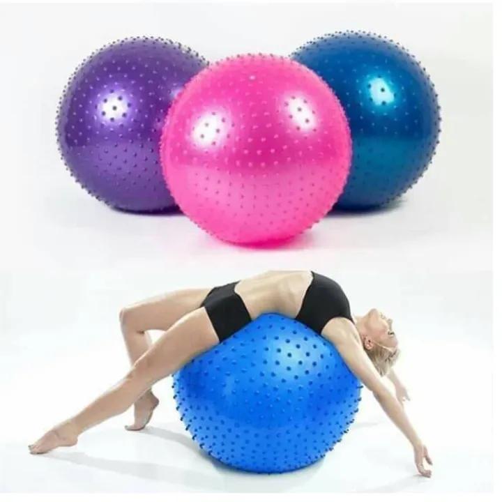 Bóng tập Yoga, Gym Với Gai Massage loại dày - Đường kính 25-65cm