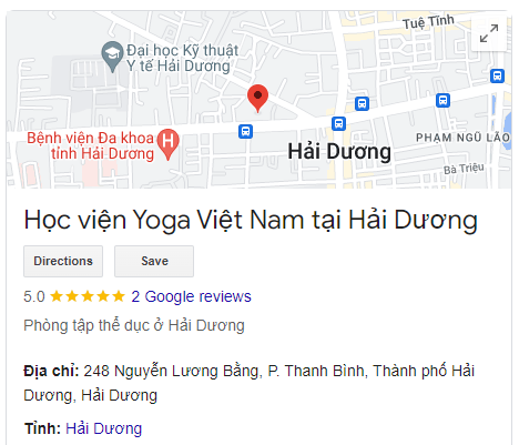 Học viện Yoga Việt Nam tại Hải Dương