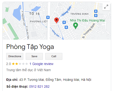 Phòng Tập Yoga