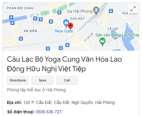 Câu Lạc Bộ Yoga Cung Văn Hóa Lao Động Hữu Nghị Việt Tiệp