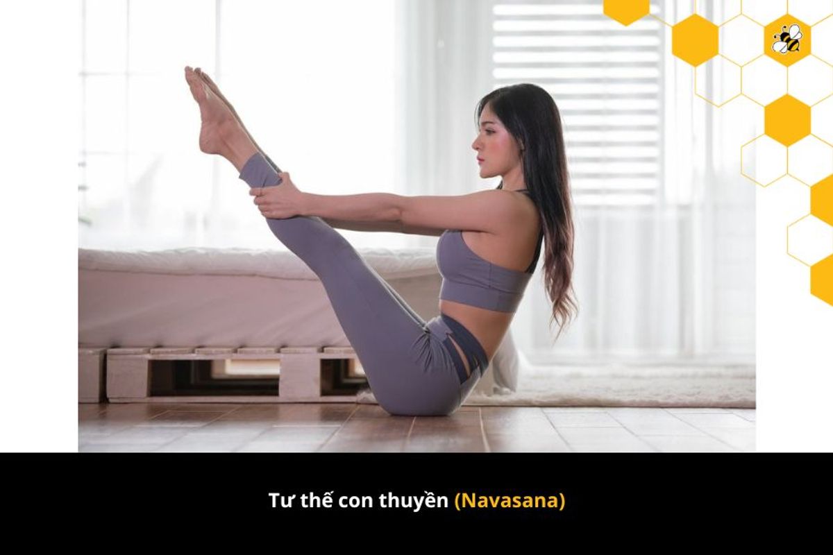 Tư thế con thuyền (Navasana)