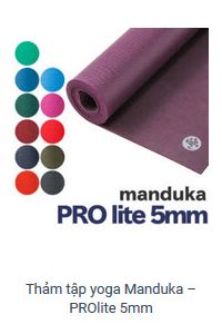 Thảm tập yoga Manduka – PROlite 5mm