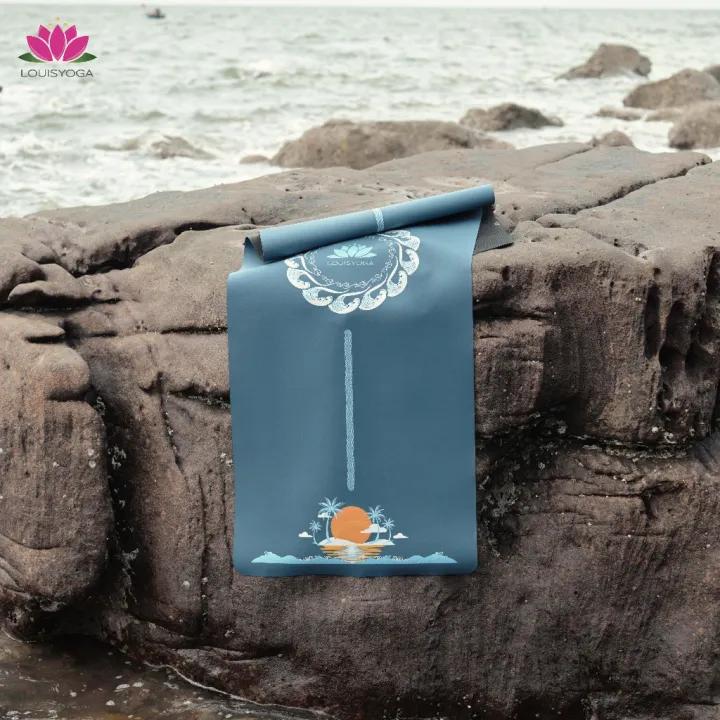 Thảm Yoga du lịch Louis Yoga - OCEAN - có thể gấp gọn, mặt nhám chống trượt