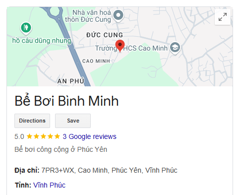 Bể Bơi Bình Minh