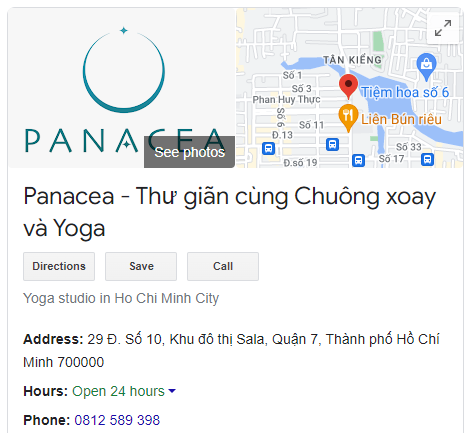 Panacea - Thư giãn cùng Chuông xoay và Yoga