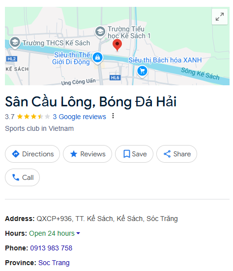 Sân Cầu Lông, Bóng Đá Hải