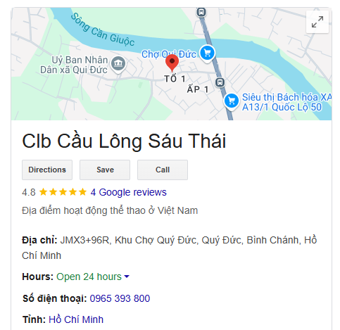 Clb Cầu Lông Sáu Thái