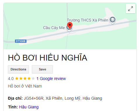 HỒ BƠI HIẾU NGHĨA