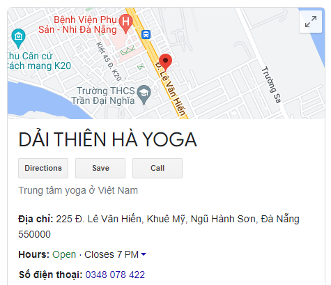 DẢI THIÊN HÀ YOGA