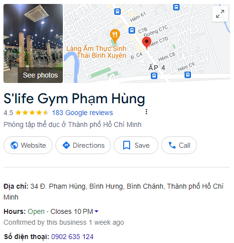 S'life Gym Phạm Hùng