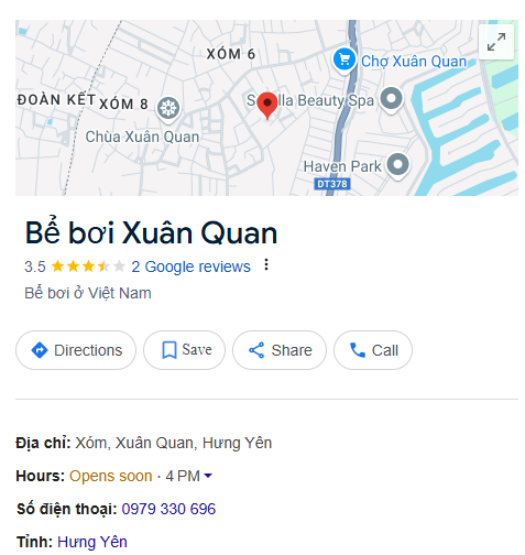 Bể bơi Xuân Quan