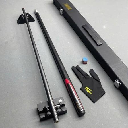 Cơ Gậy Bi-a Ngọn Phủ Carbon Nhiều Màu, Cơ Bida Lỗ 13mm ABIL MAGIC GRAMAX