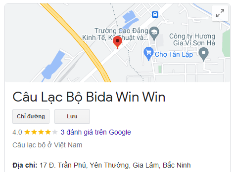 Câu Lạc Bộ Bida Win Win