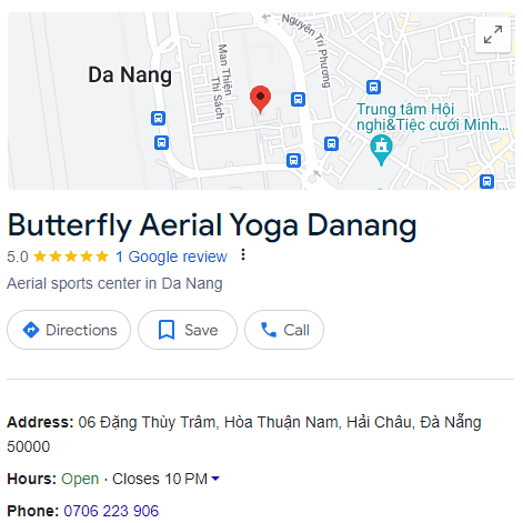 Butterfly Aerial Yoga Danang
