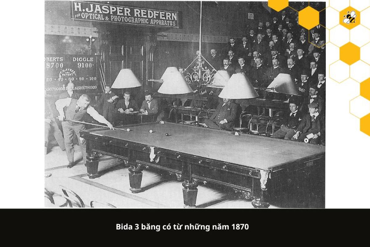 Bida 3 băng có từ những năm 1870