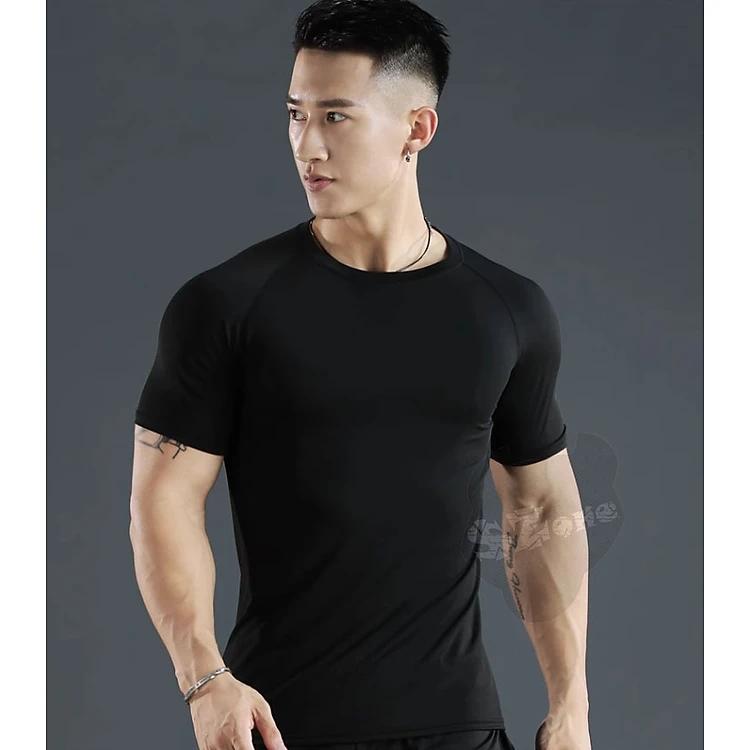 Áo bơi nam ngắn tay chống nắng, ổn định thân nhiệt