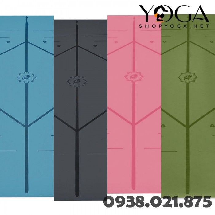 Thảm tập yoga Liforme signature định tuyến cao su