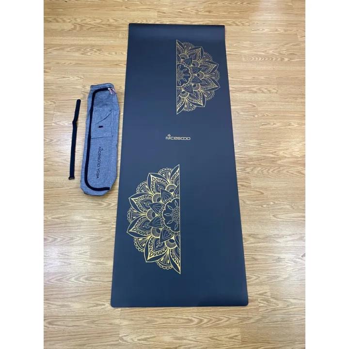 Thảm Tập Yoga NICEGOOD Chính Hãng Chống Trơn Trượt Kèm Túi Đựng Và Dây Cuốn Thảm