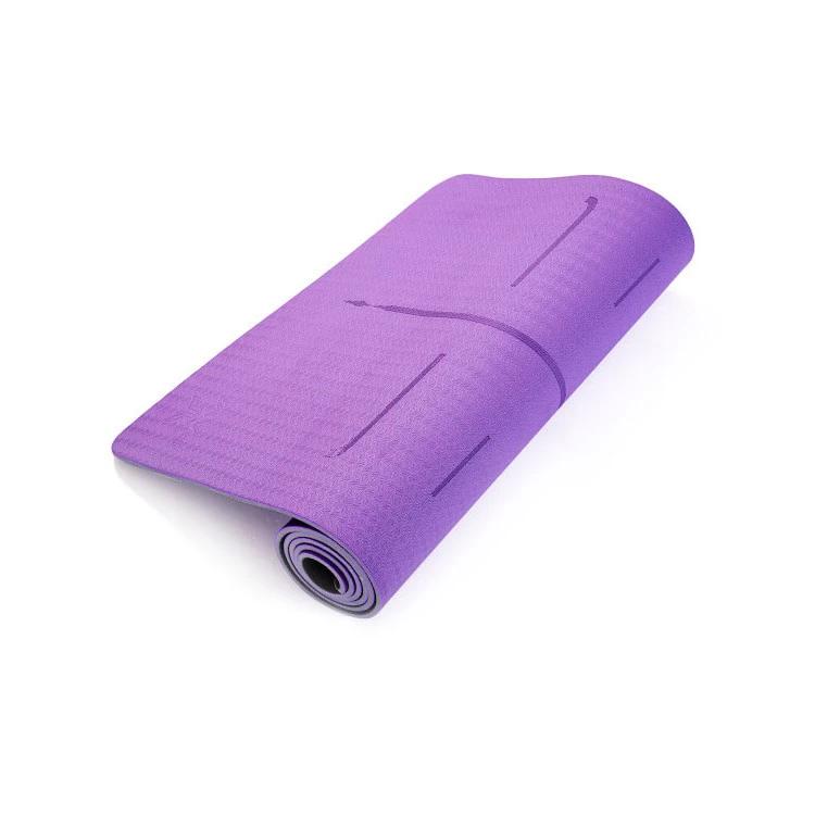 Thảm tập yoga 6mm định tuyến AVI chống trơn cực tốt, thảm yoga cực thông thoáng khi tập