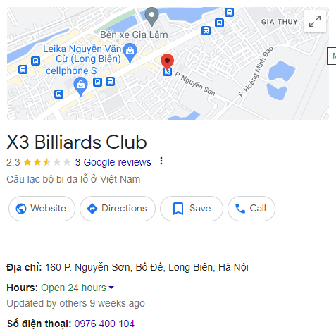 X3 Billiards Club
