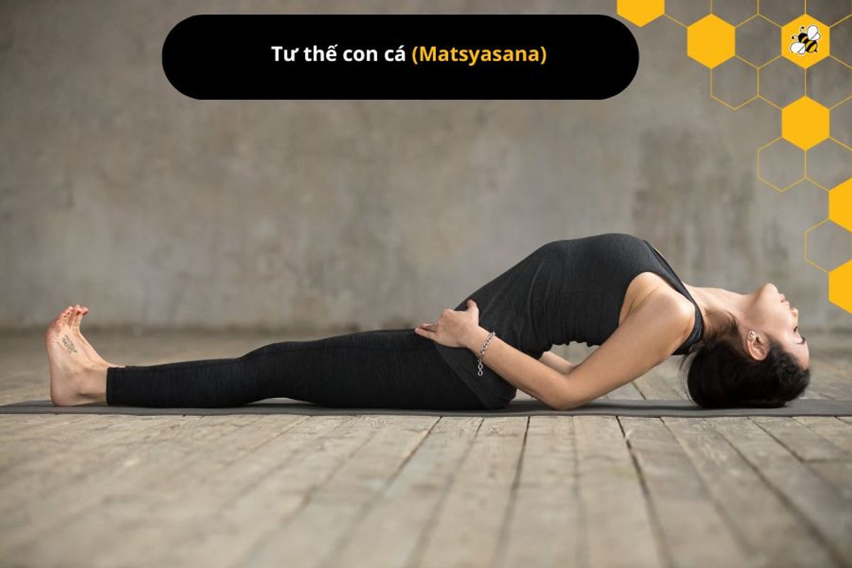 Tư thế con cá (Matsyasana)