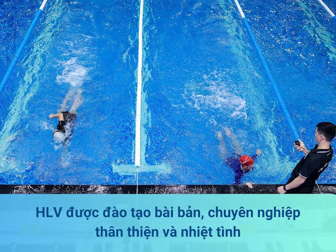 Học bơi Bể hapu - Thầy Đức