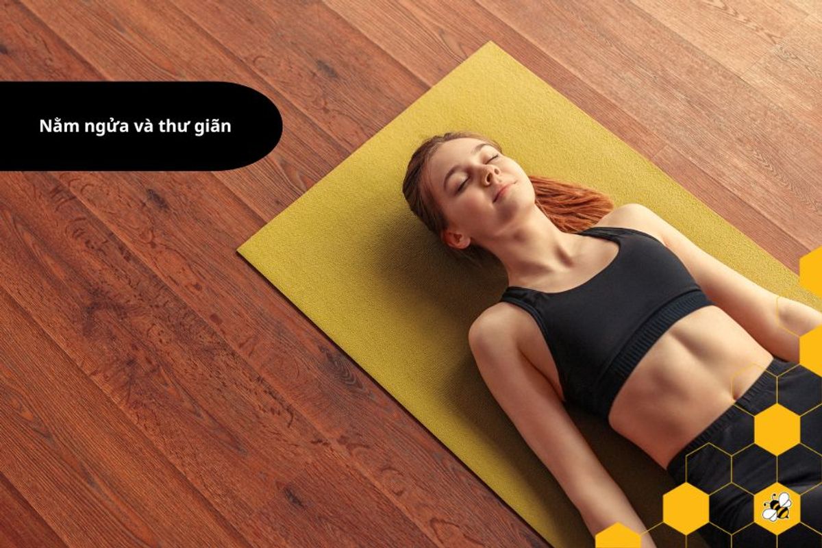 Nằm ngửa và thư giãn