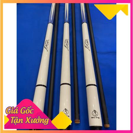 Gậy bida, cơ bida Lỗ - cơ bida Lip, cơ con báo xanh HCTQ giá tốt, đầu tẩy da bò chắc khỏe