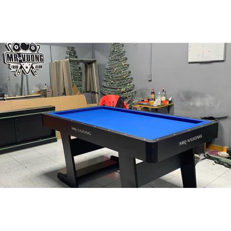 1M6 Bàn Bi A 3 Băng MRVUONG, Bida Phăng Mini Bằng Gỗ MDF, 160cm x 89cm, Hàng Thủ Công BH 6 Tháng
