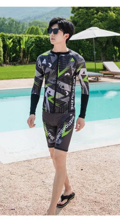 Đồ bơi nam dài tay quần lừng chống nắng