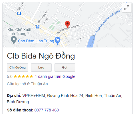 Clb Bida Ngô Đồng