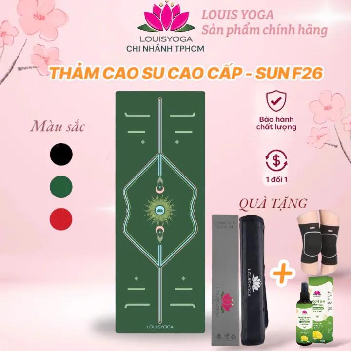 THẢM CAO SU ĐỊNH TUYẾN F26 LOUIS YOGA