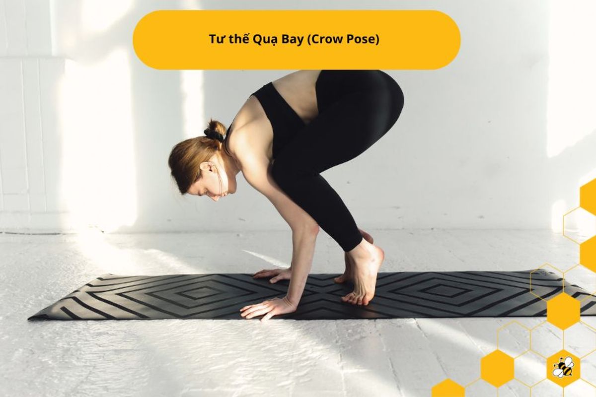 Tư thế Quạ Bay (Crow Pose)