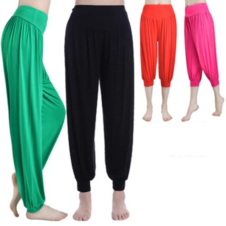 Quần Alibaba Tập Yoga Co Giãn 4 Chiều Thoáng Mát