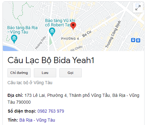 Câu Lạc Bộ Bida Yeah1