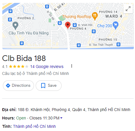Clb Bida 188