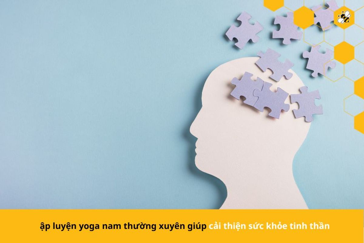 tập luyện yoga nam thường xuyên giúp cải thiện sức khỏe tinh thần